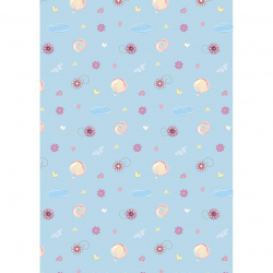 Ткани для пэчворка в рулонах ЛУЧШИЕ МОМЕНТЫ 112 см 100% хлопок (в метрах) MTY-08 голубой