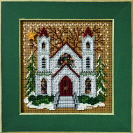 Набор для вышивания MILL HILL Свято-Николаевский собор 12,7х12,7 см