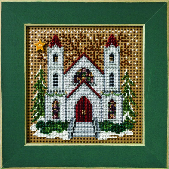 Набор для вышивания MILL HILL Свято-Николаевский собор 12,7х12,7 см Набор для вышивания MILL HILL Свято-Николаевский собор 12,7х12,7 см