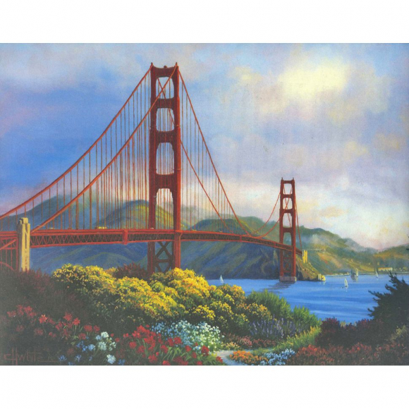 38085_Набор для вышивания "Утро у Золотых ворот"