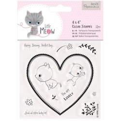88794_Набор штампов "Вы прекрасны" Little Meow