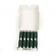 Нитки армированные 45ЛЛ  200 м цв.3004 т.зеленый