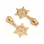 Замок MaxZipper автомат ТР#5 F02 цв.золото уп.100шт