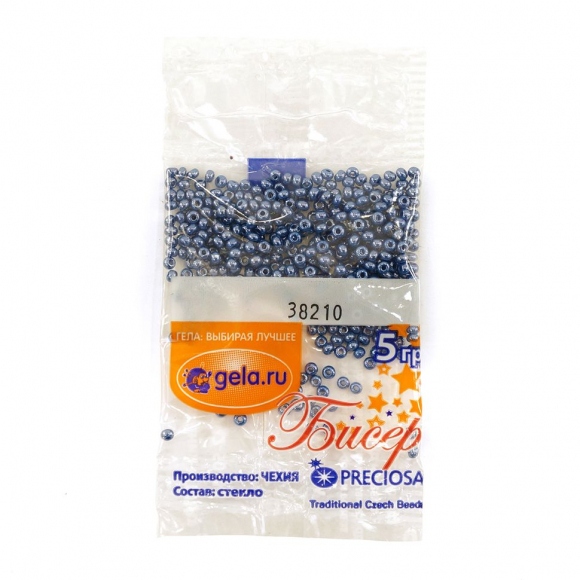 Бисер №10, 5 г., цвет 38210