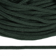 Шнур круглый полиэфир 04мм арт. 1с-36 цв.079 т.зеленый уп.200м