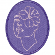 Термоаппликация "Цветочный бутон"