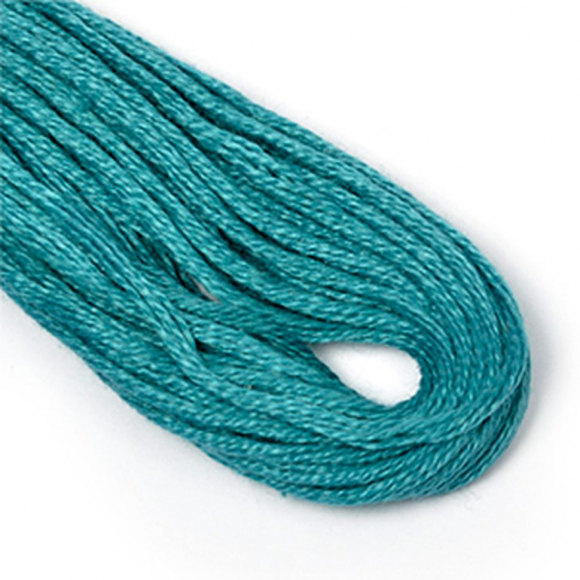 Нитки мулине цв.3403 бирюзовый 12х10м С-Пб
