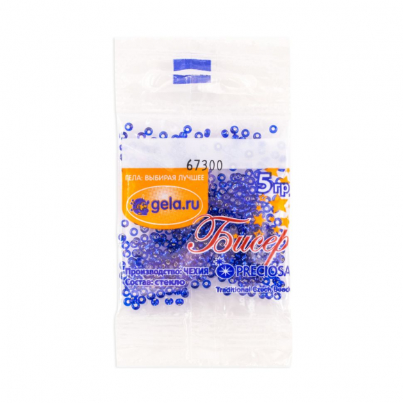 Бисер №10, 5 г., цвет 67300