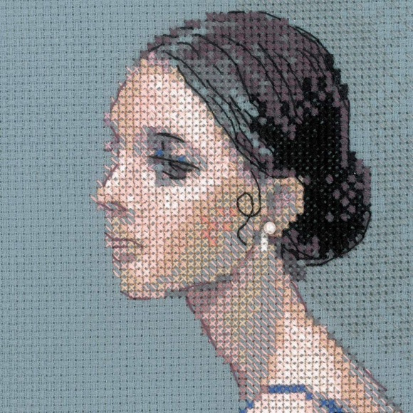 Набор для вышивания РИОЛИС арт.100/054 Балерина 40х50 см