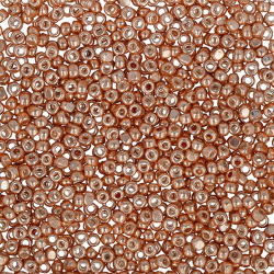 Бисер Япония "TOHO" 15/0  CHARLOTTE №2  1.7 мм 5 х 5 г №0551 т.кремовый/металлик