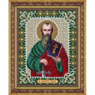Набор для вышивания бисером ПАУТИНКА арт.Б-722 Святой Апостол Павел 14х18 см