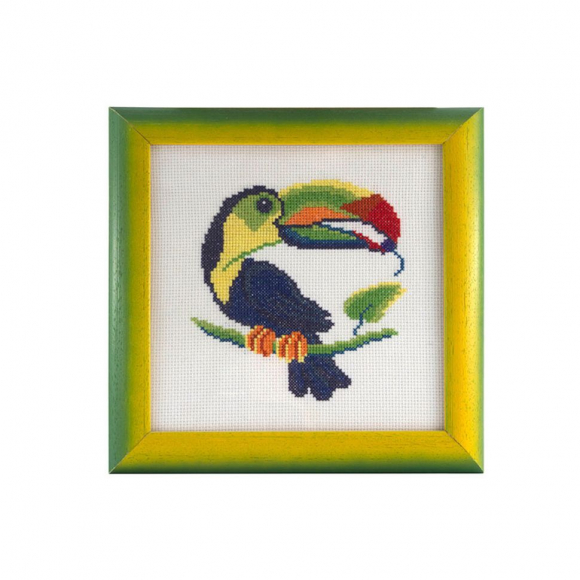 121913_Вышитая картина "Тукан"