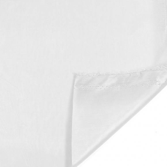 Ткань подкладочная Таффета антистатик IdealTex 210Т F101 белый 95г/пог.м рул.50м