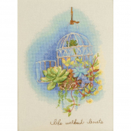 Набор для вышивания крестом XIU CRAFTS арт.2031304 Безграничная свобода 29х22 см