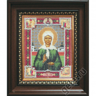 23889_Набор для вышивания бисером Икона "Святая Матрона Московская"