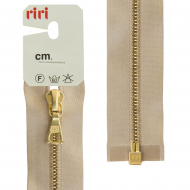 29256_Молния металл, Gold, разъёмная 1 замок, на атласной тесьме, 4 мм, 65 см, цвет 2230, бежевый 29256_Молния металл, Gold, разъёмная 1 замок, на атласной тесьме, 4 мм, 65 см, цвет 2230, бежевый