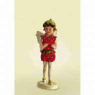 188770_Фигурка декоративная, цветочный эльф "Клубника"