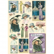 52709_Карта для декупажа "Леди"