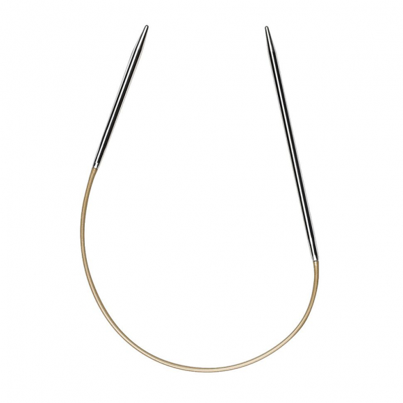 Спицы круговые носочные Sockenwunder супергладкие латунь №3 25 см