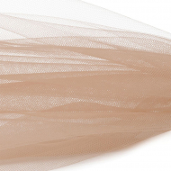 Еврофатин мягкий матовый Hayal Tulle арт.HT.S шир.300см, 100% полиэстер цв.62 уп.5м - нежно коричневый