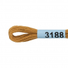 Нитки для вышивания Gamma мулине (3173-6115) 100% хлопок 24 x 8 м цв.3188 горчичный