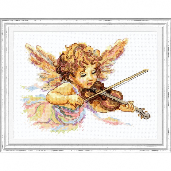 Набор для вышивания ЧУДЕСНАЯ ИГЛА арт.35-11 Тонкие струны любви 18х13см