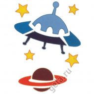 40170_Термоаппликация PRONTY, формат А6, большой космос