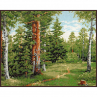 Набор для вышивания ПАЛИТРА арт.08.006 Лесная тропинка 34х27 см Набор для вышивания ПАЛИТРА арт.08.006 Лесная тропинка 34х27 см