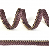 Кант декоративный арт.ТД.SH2.ГСФ.14822 12мм цв.863 фиолетовый уп.91,4м