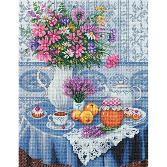 Набор для вышивания PANNA арт. N-7132 Вересковый мёд 28х34,5 см