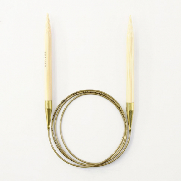 157737_Спицы, круговые, бамбук addiNature BAMBOO №9, 120 см