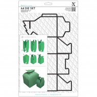 84254_Нож для вырубки "Коробка с ёлкой"