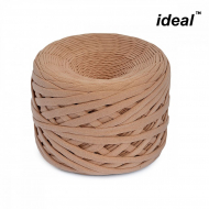 Пряжа Ideal трикотажная 100м, 350-380 г, ширина 7-9мм цв. нюд