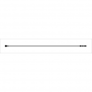 Биркодержатели ручные петля 175мм цв. черный (уп.? 5000шт)