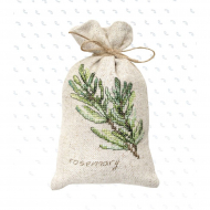 134813_Набор для вышивания мешочка для саше "Розмарин"