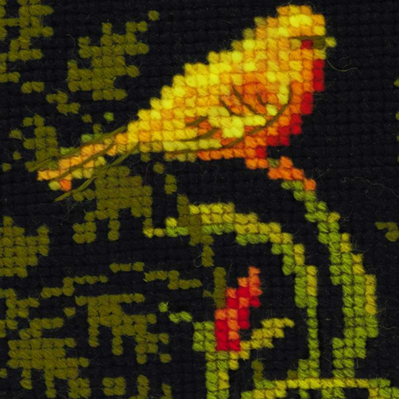 Набор для вышивания РИОЛИС арт.1679АС Косметичка Ирисы 20х13см