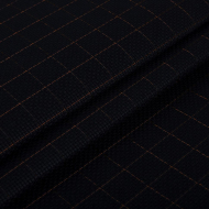 Канва Gamma K04R Aida №14 92% хлопок, 8% терилен 150 x 100 см цв.черный в клетку