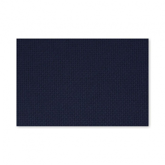 Канва Gamma K04 Aida №14 100% хлопок 50 x 50 см уп.5 шт цв.синий