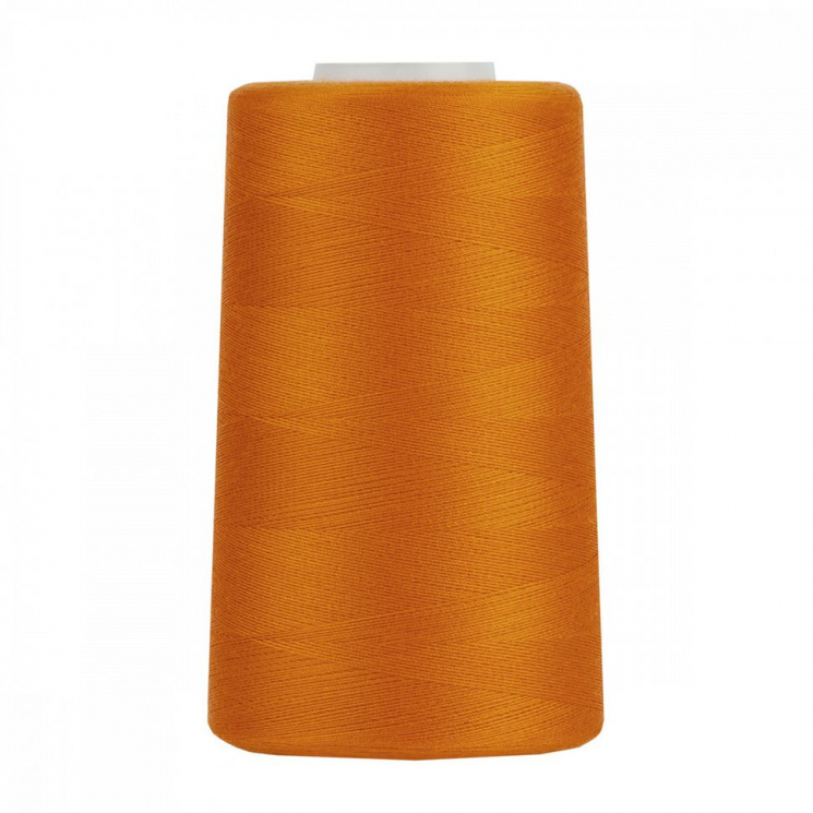 Нитки швейные 50/2 полиэстер 5000 ярд цв.377 рыжий MAX