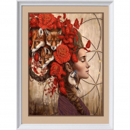 Рисунок на ткани КОНЁК арт. 8506 Алиса 29х39 см