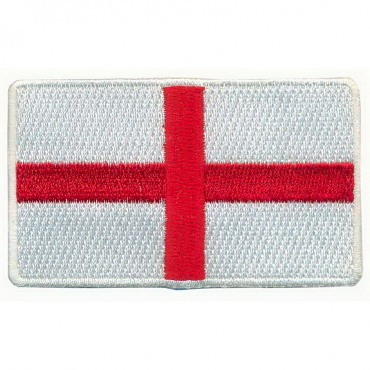 Нашивка арт.НРФ.11171135 England flag 8х5 см 5 шт