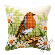Набор для вышивания подушки "Птичка"