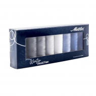 91419_Набор с нитками Seralon "Оттенки Зимы" в подарочной упаковке, 8 катушек