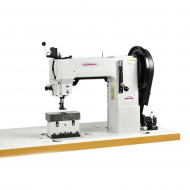 Колонковая двухигольная швейная машина для сверхтяжелых материалов A-262 Aurora