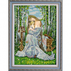 Рисунок на ткани (Бисер) КОНЁК арт. 9915 Берегиня 29х39 см