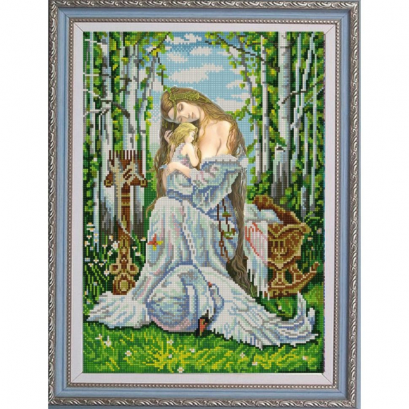 Рисунок на ткани (Бисер) КОНЁК арт. 9915 Берегиня 29х39 см