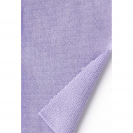 Ткань трикотаж Футер 2х нитка петля 70%хл 25%пэ 5%спан 220г 160см S268 лавандовый рул.35м