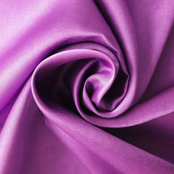 Ткань креп сатин 130 г/м? 100% полиэстер шир.115 см арт.Р.14917.16 цв.16 розовый уп.25м