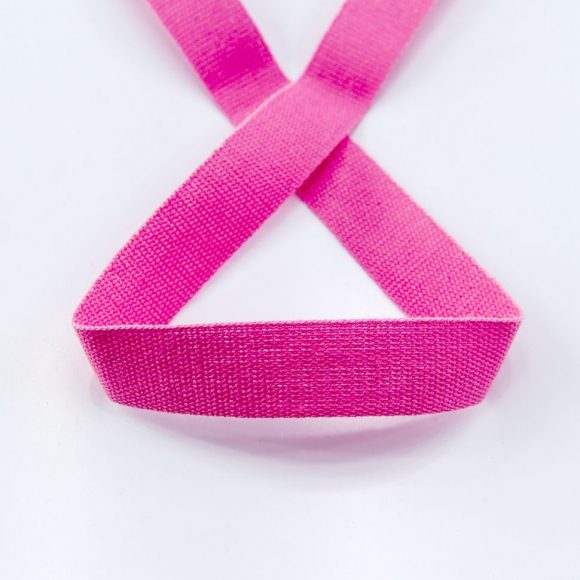 Тесьма киперная хлопковая на блистере SAFISA, 14 мм, 2,5 м , цвет 05, розовый