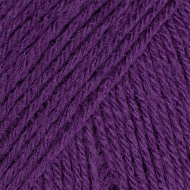 Пряжа для вязания ПЕХ Детский каприз трикотажный (50% мериносовая шерсть, 50% фибра) 5х50г/400м цв.078 фиолетовый